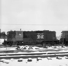 New Haven Railroad 1204 GP-9 New Haven CT 2-67 Negative 0735