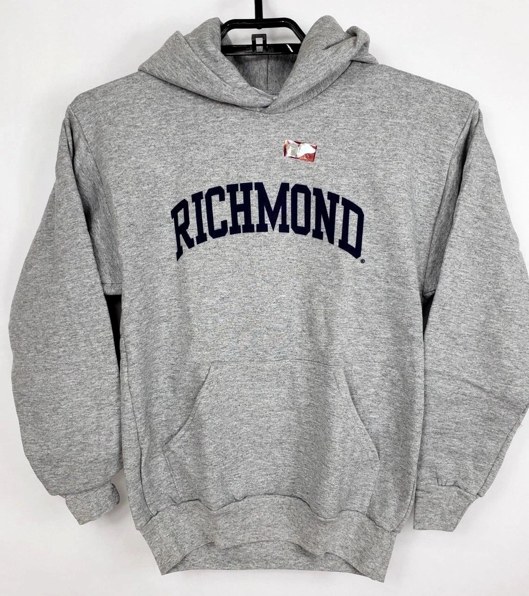 Kids Size Large NCAA Richmond Hoodie Sweatshirt Gray Long Sleeve Pouch Pocket