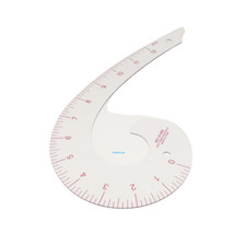 Ruler French Curve Inches 10-006 1 to 12 Inch Art Craft