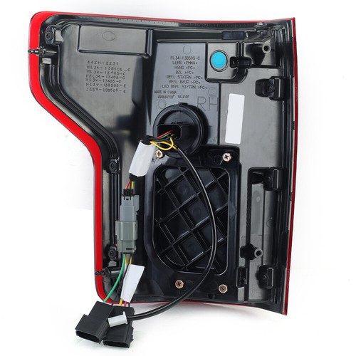 For 2015-2019 Ford F150 Incandescent Upgrade Raptor LED Rear Tail Lights Lamps - Picture 5 of 13