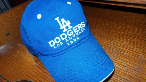 LOS ANGELES DODGERS HAT 1958 27 