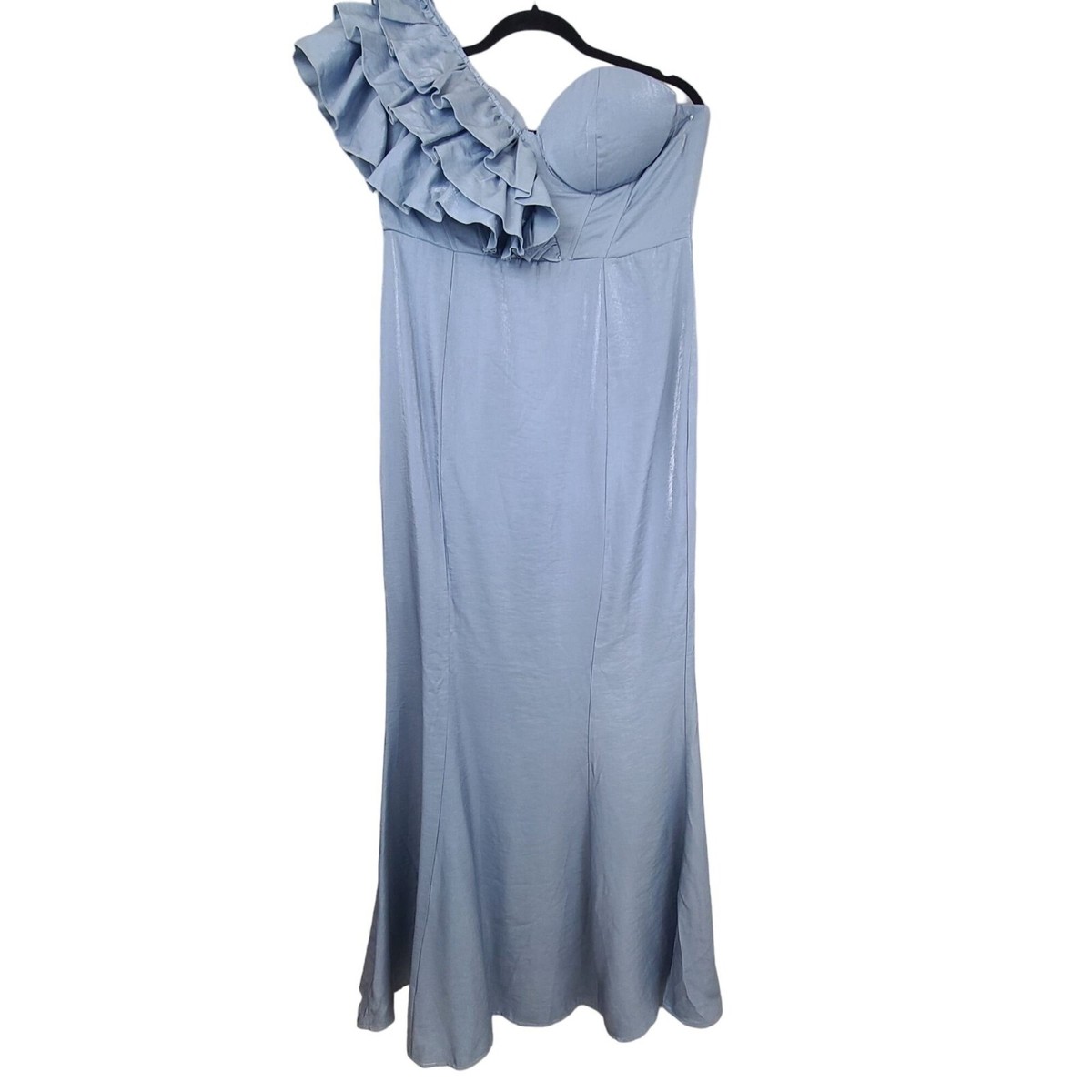 boohoo blue maxi dress Halter Light Blue Lace-up Summer Dress Beach Dress – FancyVestido