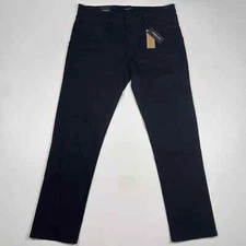 NWT $69 Kenneth Cole Jeans Men Black SLIM Fit Stretch Denim