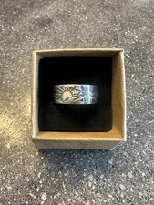 Coin Ring U.S. Walking Liberty Half Dollar, Silver 