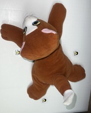 Vintage Pound Puppy Plush Purries Kitty Cat Brown Cat 12" Puppies Original