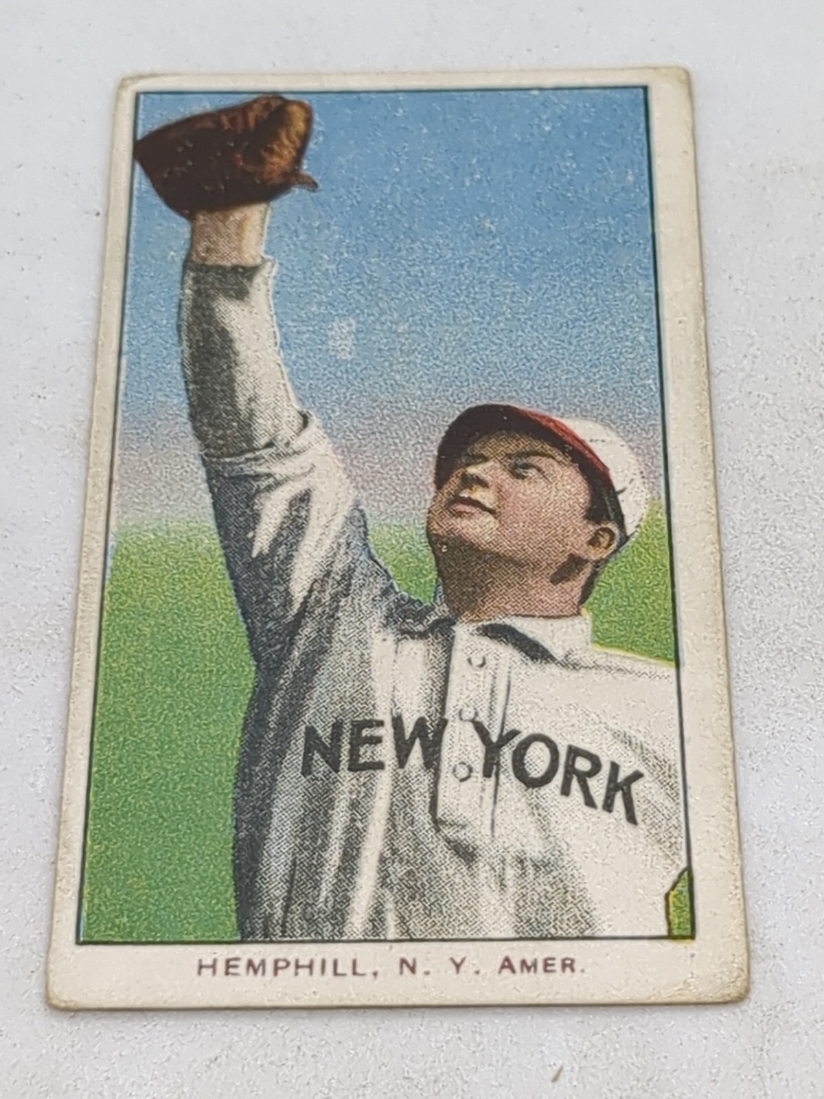 1909-1911 T206 Charlie Hemphill New York American VG-EX Piedmont 350