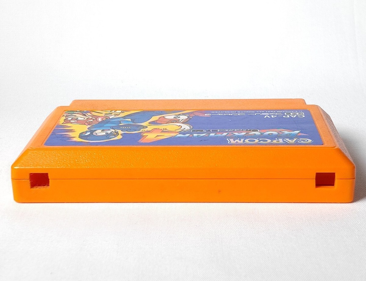 Megaman 4 Rockmam 4 Famicom NES Cartridge Japanese Nintendo 1991