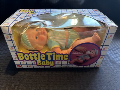 Mattel #9108 Vintage Bottle Time Baby from 1984 - New in Box