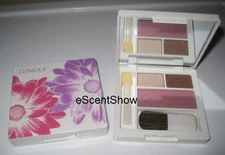 CLINIQUE LIKE MINK COLOUR SURGE EYE SHADOW DUO .06 OZ + SMOLDERING PLUM BLUSH 