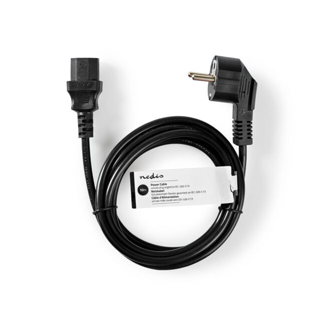 10m Kaltgerätekabel C13 Stromkabel Netzkabel Strom Kabel PC Computer Monitor 10m Kaltgerätekabel C13 Stromkabel Netzkabel Strom Kabel PC Computer Monitor
