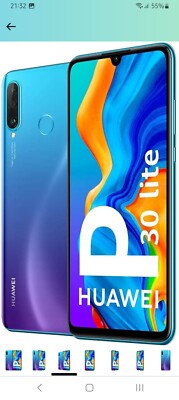 Huawei P30 Lite - 128GB - Peacock Blue (Ohne Simlock, Dual-SIM)