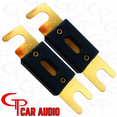 (2) 500 AMP ANL Fuses GP Car Audio 