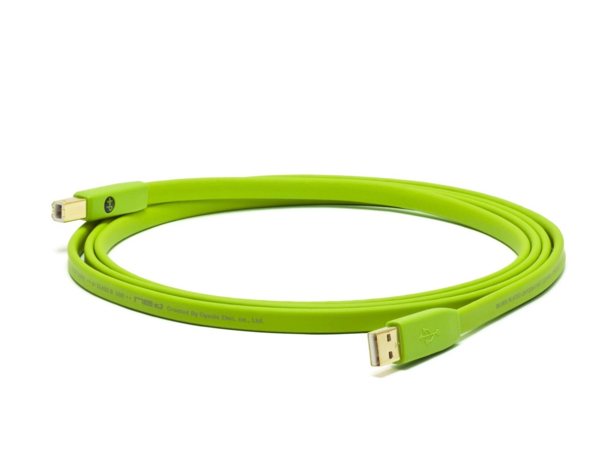 OYAIDE SET （d+ USB classB A to B/1.0m） OYAIDE USB cable 1.0m d+USB class B/1.0 Green ‎NEOUSBB1M