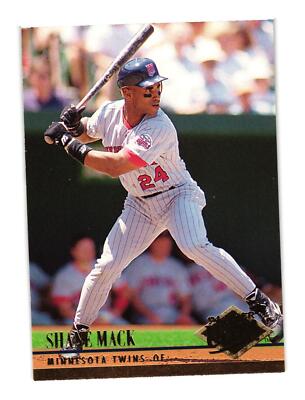1994 Ultra #390 Shane Mack Minnesota Twins