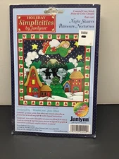 Vintage 2001 Holiday Simplicities By Janlynn Counted Cross Stitch Kit 6x6
