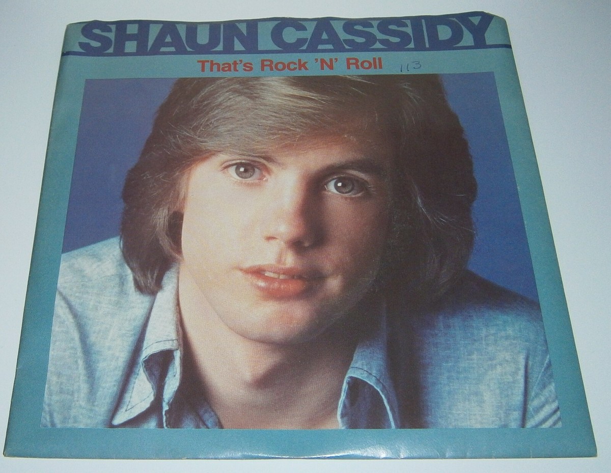 VINTAGE 45 ~ SHAUN CASSIDY, THAT'S ROCK 'N' ROLL b/w I WANNA TO BE