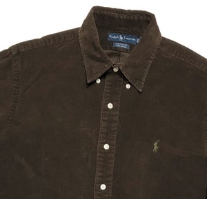vintage ralph lauren corduroy shirt