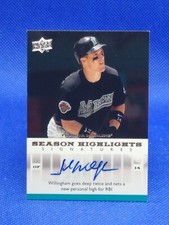 2008 Upper Deck Season Highlights Signatures Auto Josh Willingham #SHS-JW Auto