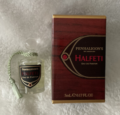 Penhaligon's HALFETI Eau de Parfum EDP Mini Splash .17 Oz / 5ml NIB
