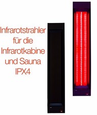 750W InfraROTstrahler für Sauna und Infrarotkabine, nachrüsten IPX4, Wärmekabine