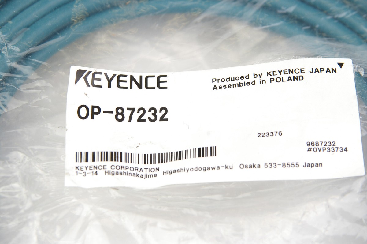 エレビット 1PC New Keyence OP-87232 Communication Cable OP87232 Free Shipping