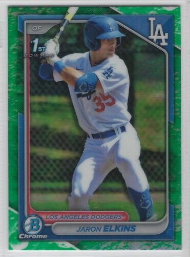2024 Bowman Chrome Prospects Lunar Glow Refractor ~ Complete Your Set ~ You Pick - Picture 75 of 104