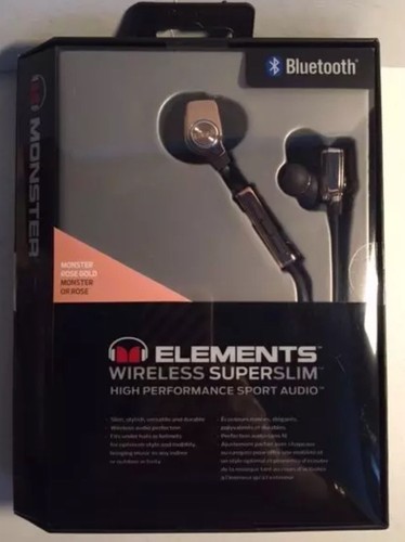 New MONSTER ELEMENTS Wireless earphone 