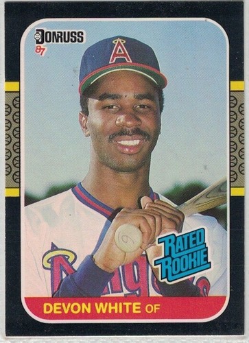 Devon White #38 1987 Donruss card