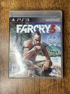 Far Cry 3 (PS3 Sony PlayStation 3 Ubisoft 2012) Complete & Tested