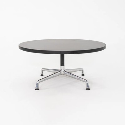 2010s Herman Miller 36 inch Eames Coffee Table in Black Laminate 2x Available