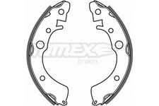TOMEX Brakes Bremsbackensatz TX 21-35 für ROVER HONDA CRX EJ CIVIC 4 ED EF EC EE