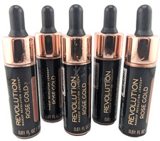 5-PACK Revolution Liquid Highlighter Rose Gol...