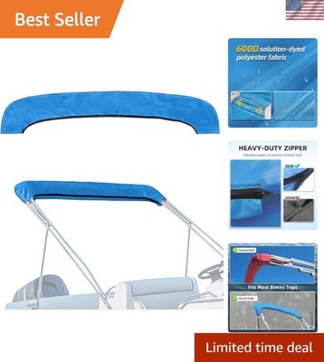 Bimini Top Storage Boot - 600D Waterproof Cover with UV & Light Safety Features