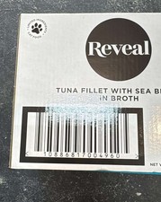Reveal Pet Food Natural Wet Cat Food Tuna with Sea Bream in Broth2.47 Oz Pouches