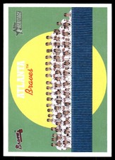 Braves 2008 Topps Heritage #419 Braves MLB READ FREE SHIPPING AutographDen