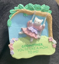 Vintage Avon Godmother You Are Like A Mother to Me Fridge Magnet Made In USA