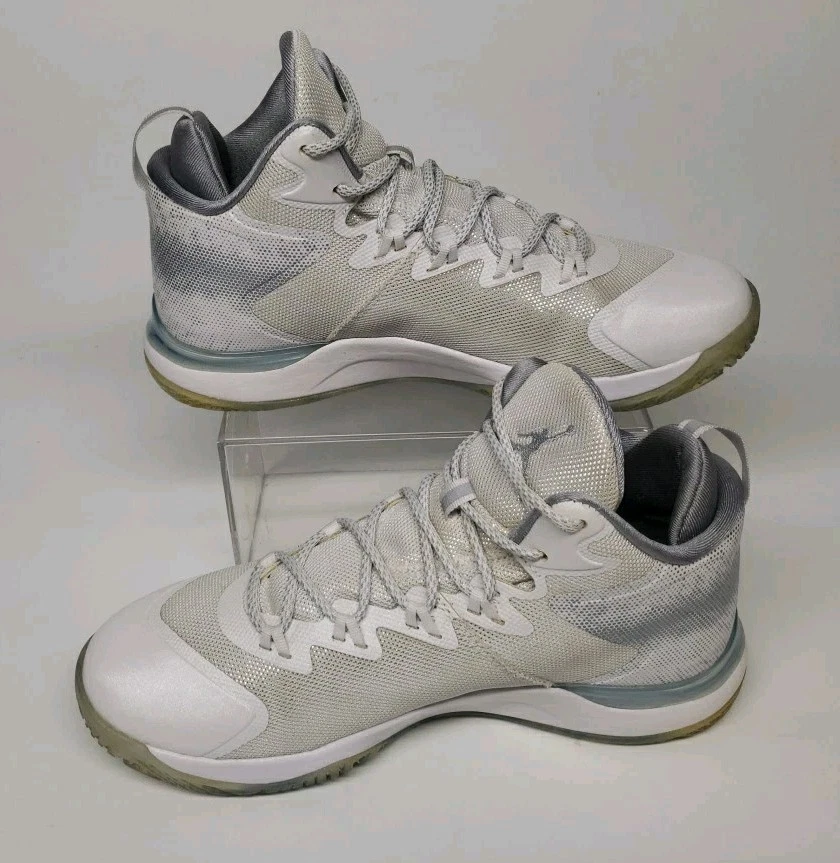 Nike Jordan SuperFly 3 Blanco/Plata Reflectante, All Star, 743665-109 Talla 8 VNDS Foto 4 de 4
