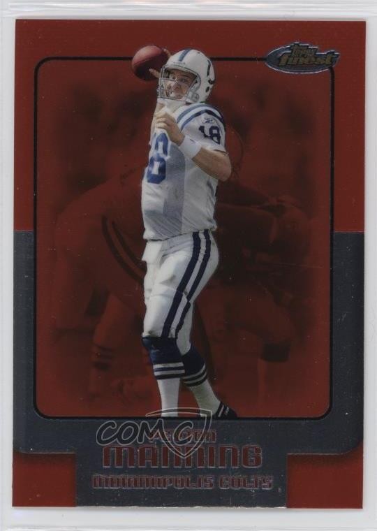 2006 Topps Finest Peyton Manning #120 HOF 1g2c