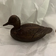 Vintage Red Mill MFG Duck Decoy Style Decor 8”