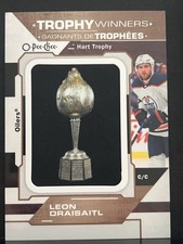 2021-22 O Pee Chee Trophy Winners Hart Trophy P-61-Leon Draisaitl