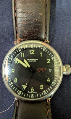 #ad audi tt wrist watch $550.00