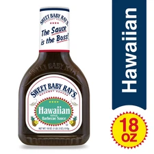 Hawaiian Style Barbecue Sauce 18oz | Sweet & Tangy BBQ Marinade for Grilling