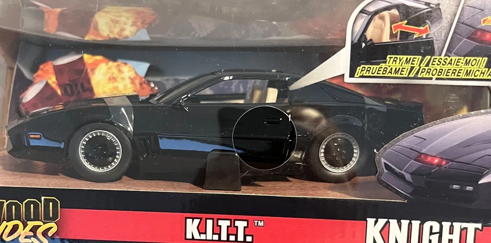 Jada 1:24 Hollywood Rides Knight Rider K.i.T.T Pontiac Firebird 30086 Foto 3 de 4