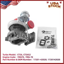 Upgrade Turbo Ct26 Turbocharger For Toyota Supra 3.0l 1987-92 7mgte 17201-42020