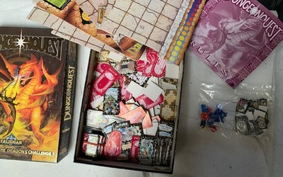 DUNGEON QUEST, von GAMES WORKSHOP. Gebrauchter Artikel 
