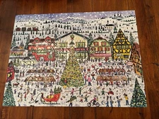 Galison Michael Storrings Puzzle Santa's Village