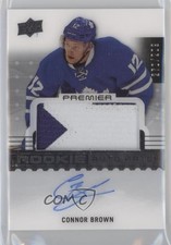 2016-17 Upper Deck Premier Rookie 270/299 Connor Brown #102 Patch Auto 8tn
