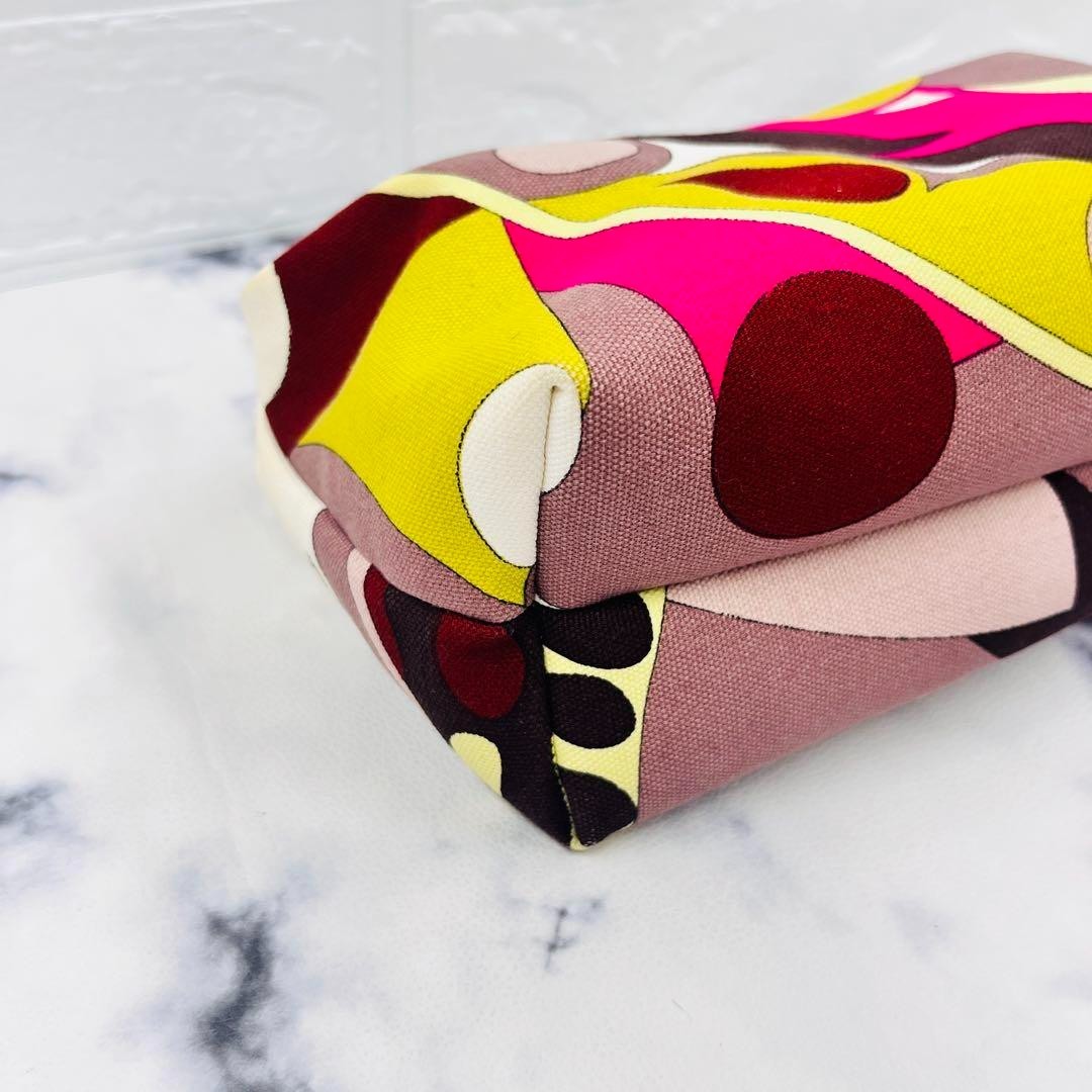 Emilio Pucci Handbag Pouch Clutch Bag Multi Used Woman Japan Used