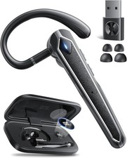 Bluetooth Headset Wireless Bluetooth Earpiece With 430mAh Charging Case 100 Hr