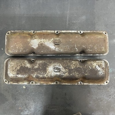 68 Amc Amx Javelin 390 Original Valve Covers. Original Tag 109w25